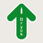 Golvpil grön Dryck uppåt