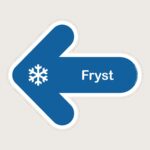 Golvpil vänster Fryst vänster