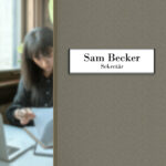 Türschild Büro 150 x 62 mm an der tür