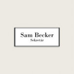 Türschild Büro 150 x 62 mm jcde1867