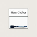 Türschild Büro mit whiteboard 150 x 155 mm jcde1868