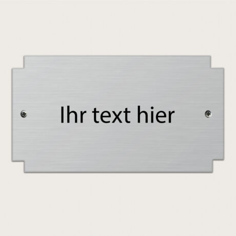 Türschild Kreuz Aluminium jcde4851