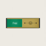 Frei-besetzt-Schild-Gold-100-x-31-mm-jcde1907