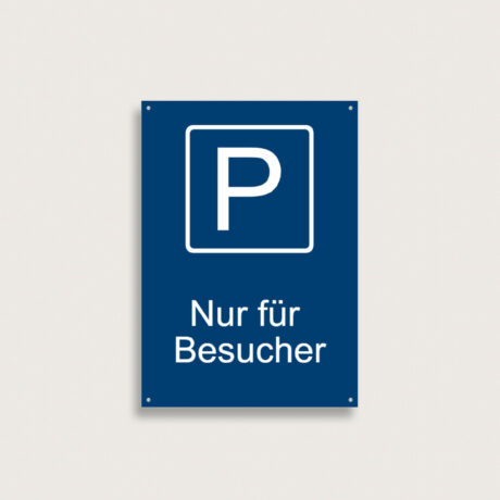 Parkplatzschilder aus Kunststoff 210 x 297 mm
