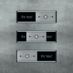 Schiebeschilder-schwarz-Text-Ihrer-Wahl