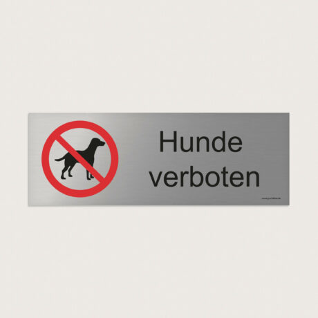 Hinweisschild Hunde verboten jcde230