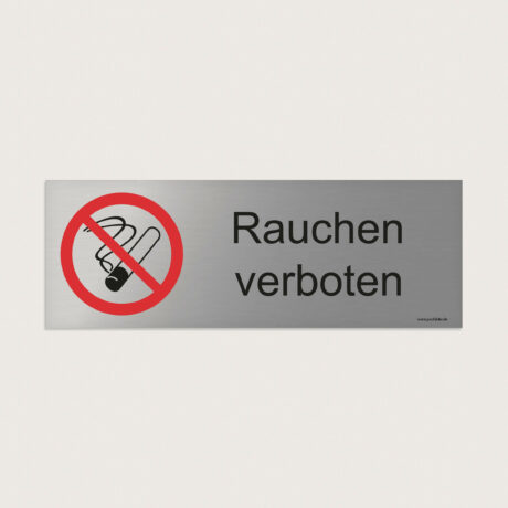 Hinweisschild Rauchen verboten jcde256