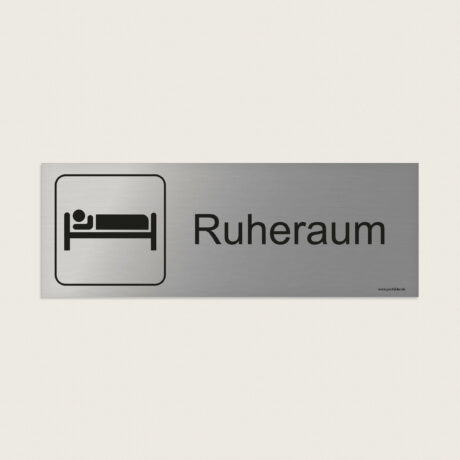 Hinweisschild Ruheraum jcde280
